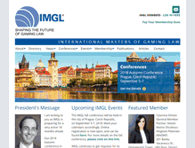 Tablet Screenshot of imgl.org